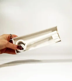 Porte-clés en forme de clé phosphorescente