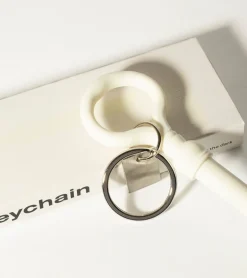 Porte-clés en forme de clé phosphorescente