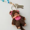 Porte-clés Monchhichi Kiki classique - Modèle surprise