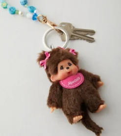 Porte-clés Monchhichi Kiki classique - Modèle surprise