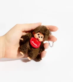 Porte-clés Monchhichi Kiki classique - Modèle surprise