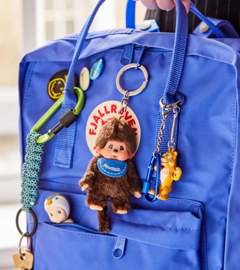 Porte-clés Monchhichi Kiki classique - Modèle surprise