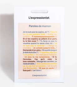 Poster - Paroles de maman