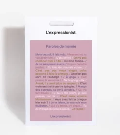 Poster - Paroles de mamie