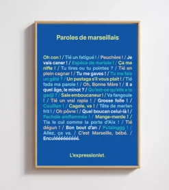 Poster - Paroles de Marseillais