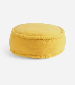 Pouf coloré en laine