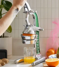 Presse-agrumes artisanal - Vert