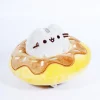 Pusheen dans son donut chocolat
