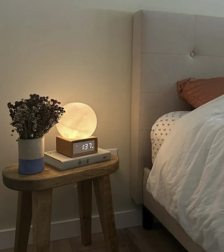 Réveil avec lever de soleil