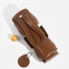 Sacoche de pétanque en cuir