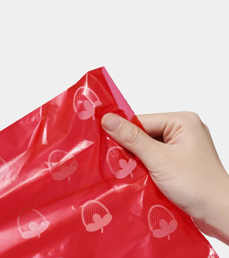 Sacs à crottes à la fraise