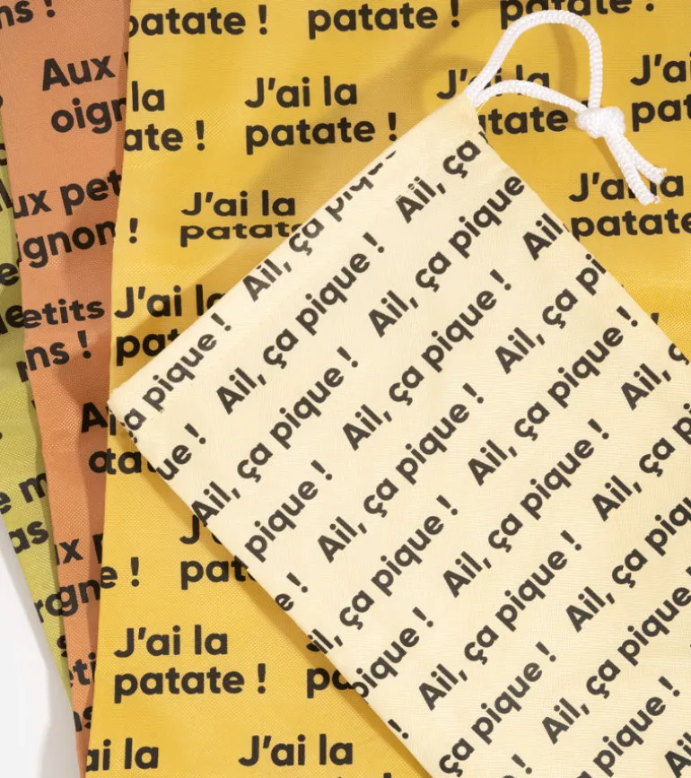 Sacs fraîcheurs réutilisables pour fruits et légumes