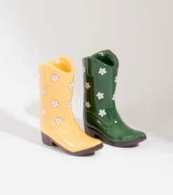 Salière et poivrière botte de cowboy