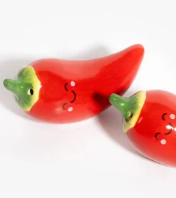 Salière et poivrière piment