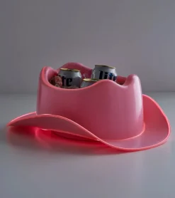 Seau à glace Chapeau de cowboy lumineux