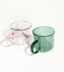 Set de 2 tasses double paroi