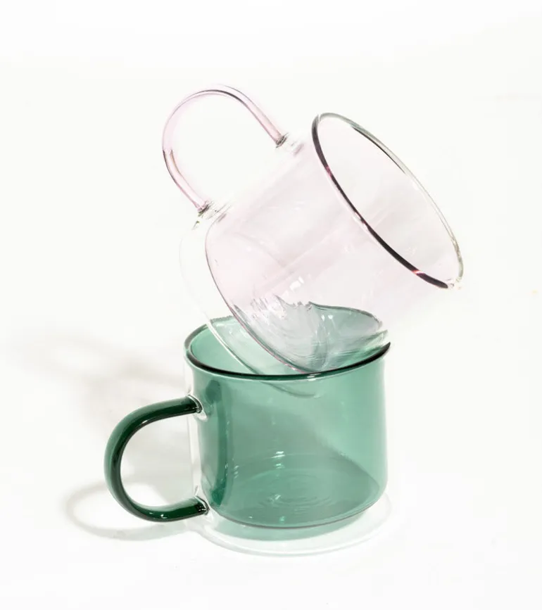 Set de 2 tasses double paroi