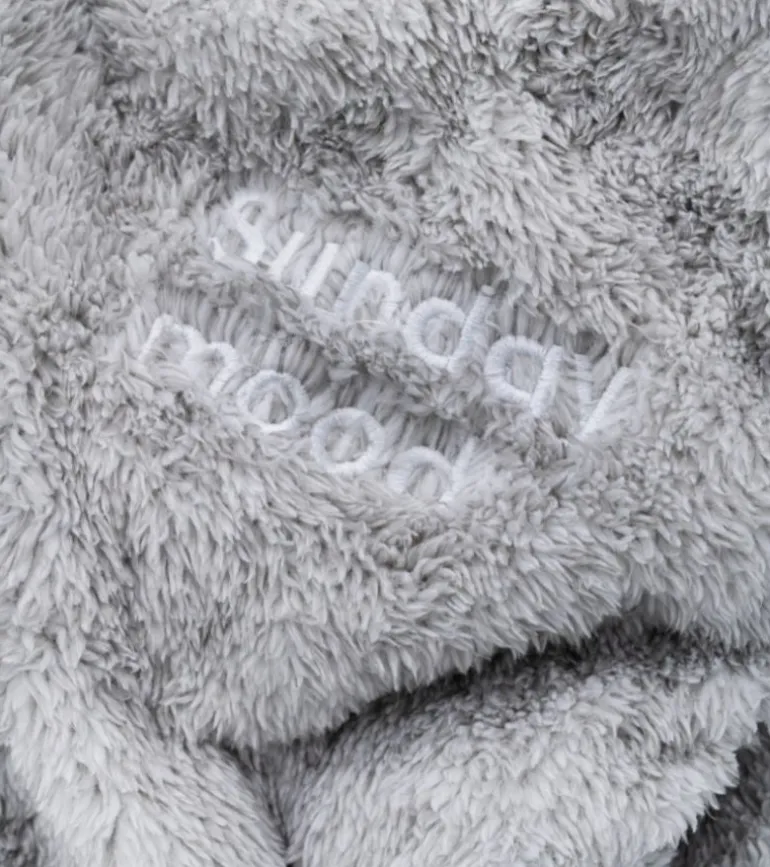 Sweat plaid en polaire Sunday mood