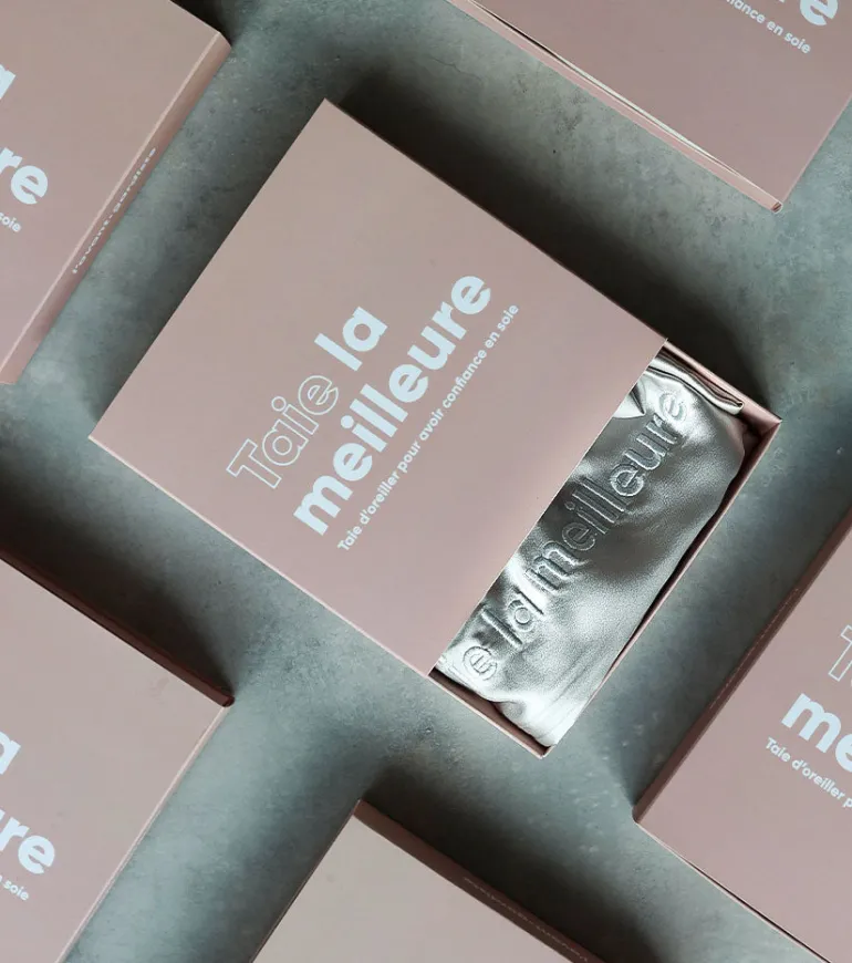 Taie d'oreiller en soie Taie la meilleure - 50 x 70 cm