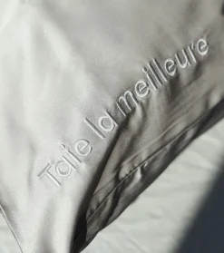 Taie d'oreiller en soie Taie la meilleure - 50 x 70 cm