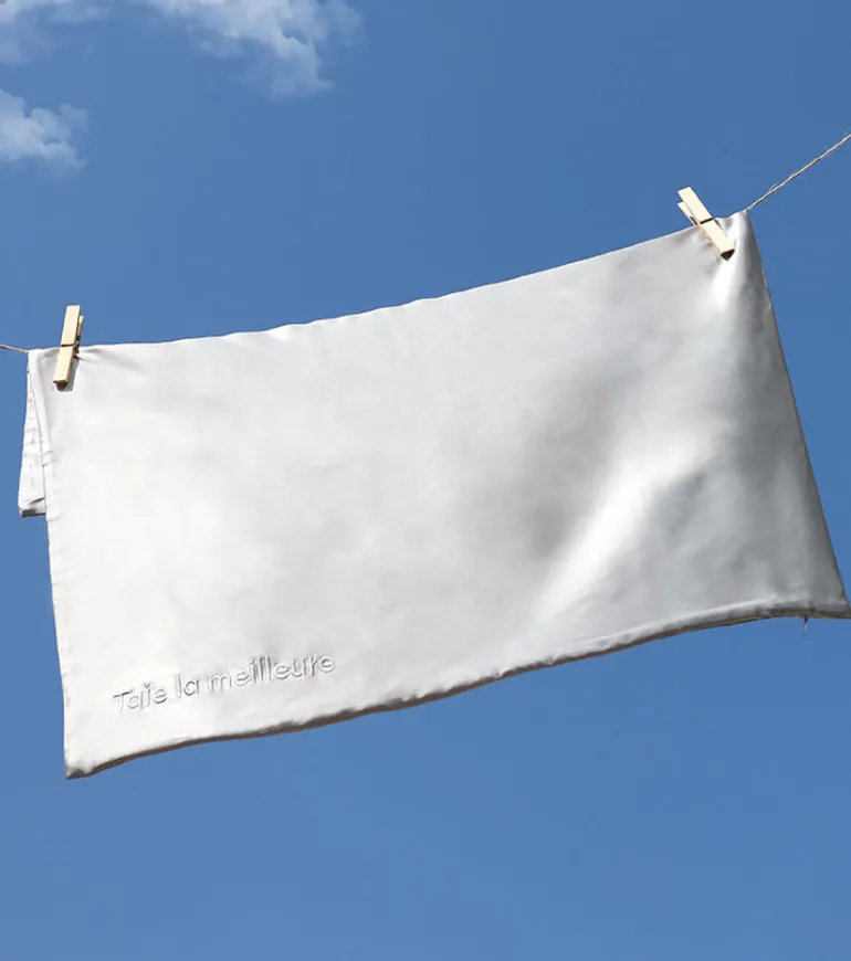 Taie d'oreiller en soie Taie la meilleure - 50 x 70 cm