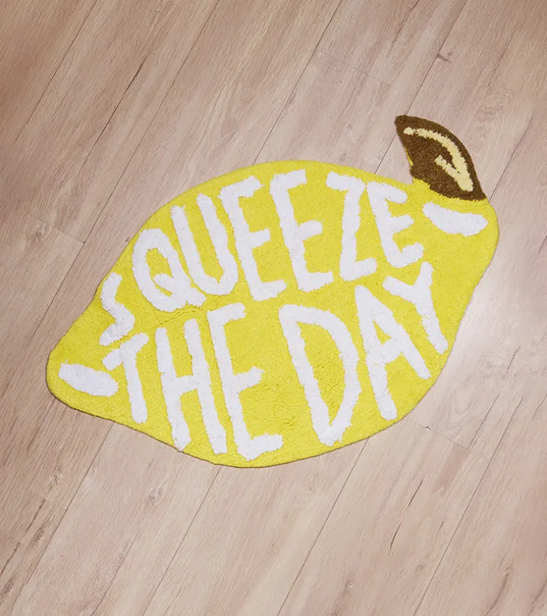 Tapis citron Squeeze the Day