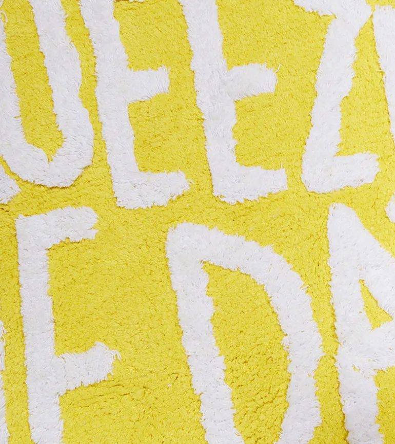 Tapis citron Squeeze the Day