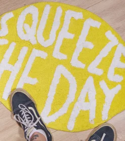 Tapis citron Squeeze the Day