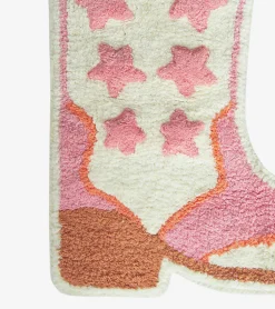 Tapis western botte de cowboy