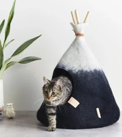 Tipi pour animaux 100% laine