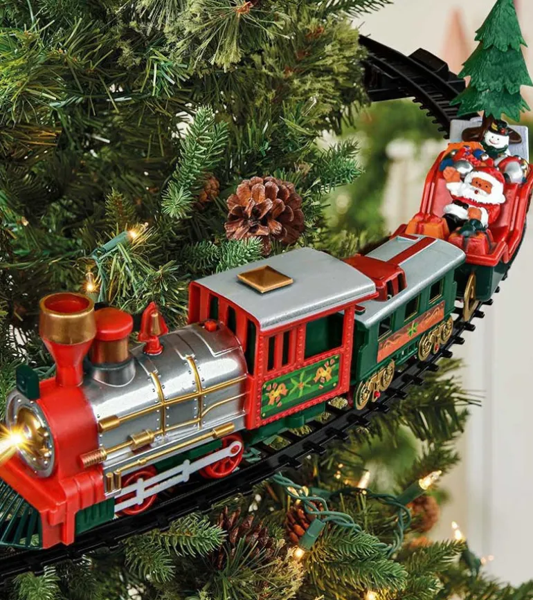 Train de Noël pour sapin