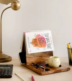 Valet de lecture en bois