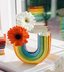 Vase arc-en-ciel