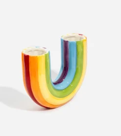 Vase arc-en-ciel