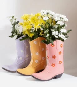 Vase boots cowboy
