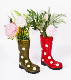 Vase botte de pluie