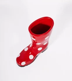 Vase botte de pluie