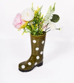 Vase botte de pluie