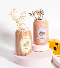 Vase canette de limonade