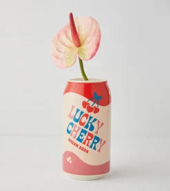 Vase cannette soda en céramique