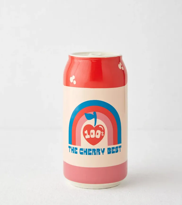 Vase cannette soda en céramique