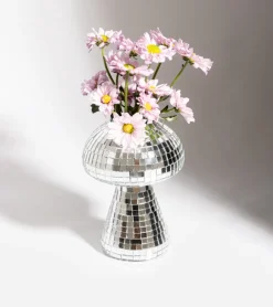 Vase champignon disco
