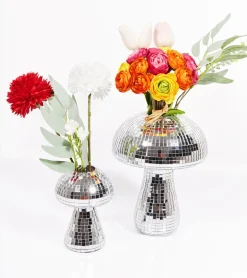 Vase champignon disco