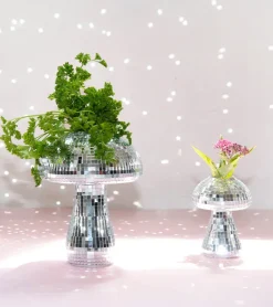 Vase champignon disco