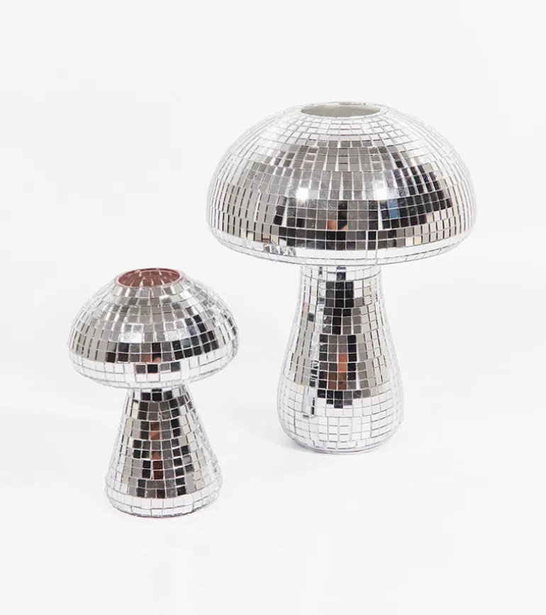 Vase champignon disco