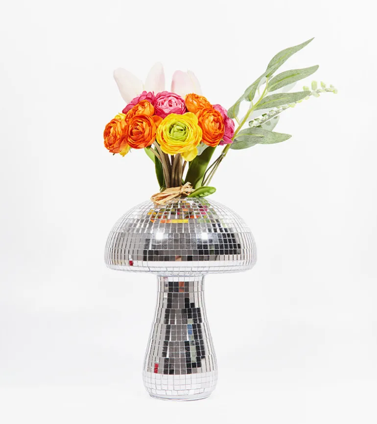 Vase champignon disco