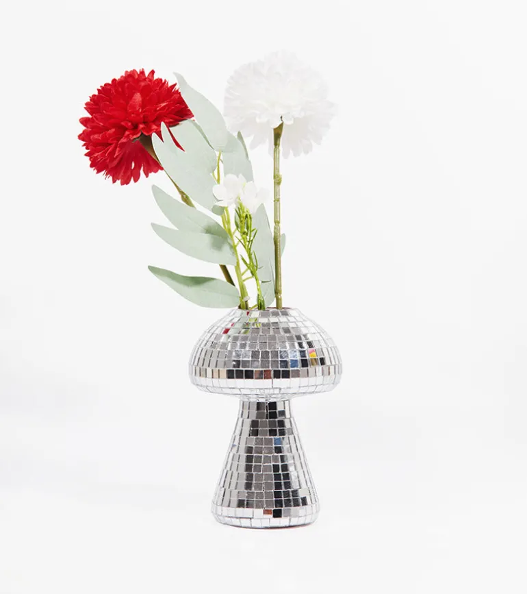 Vase champignon disco