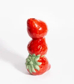 Vase fruits empilés