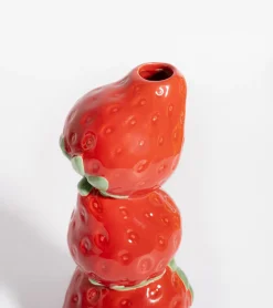 Vase fruits empilés