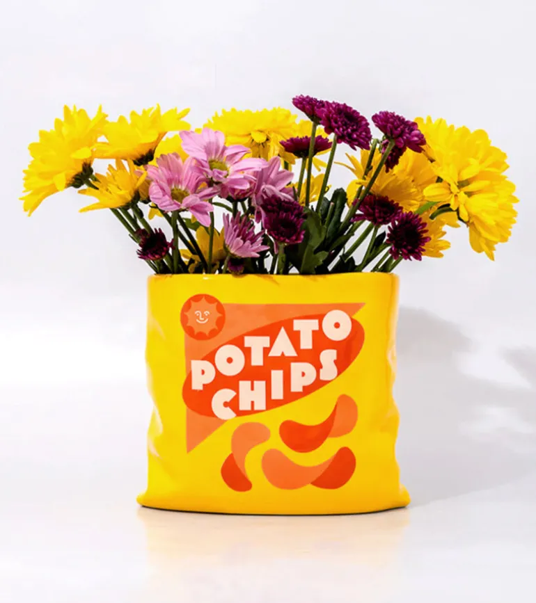 Vase pack de chips